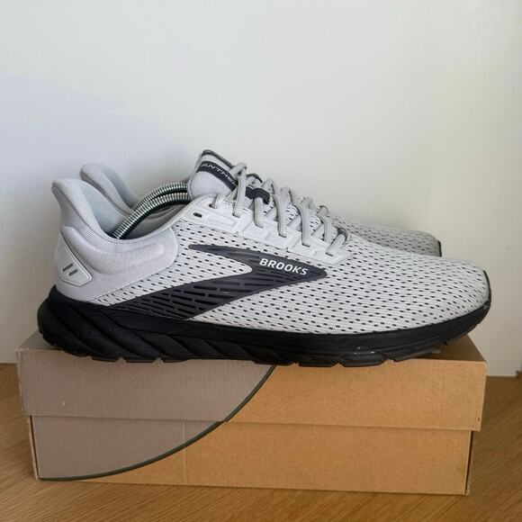 Brooks Anthem 6 Grey/Black Men Running Sneakers- SZ 13 main image 12